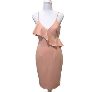 Calvin Klein Blush Pink Spaghetti Dress